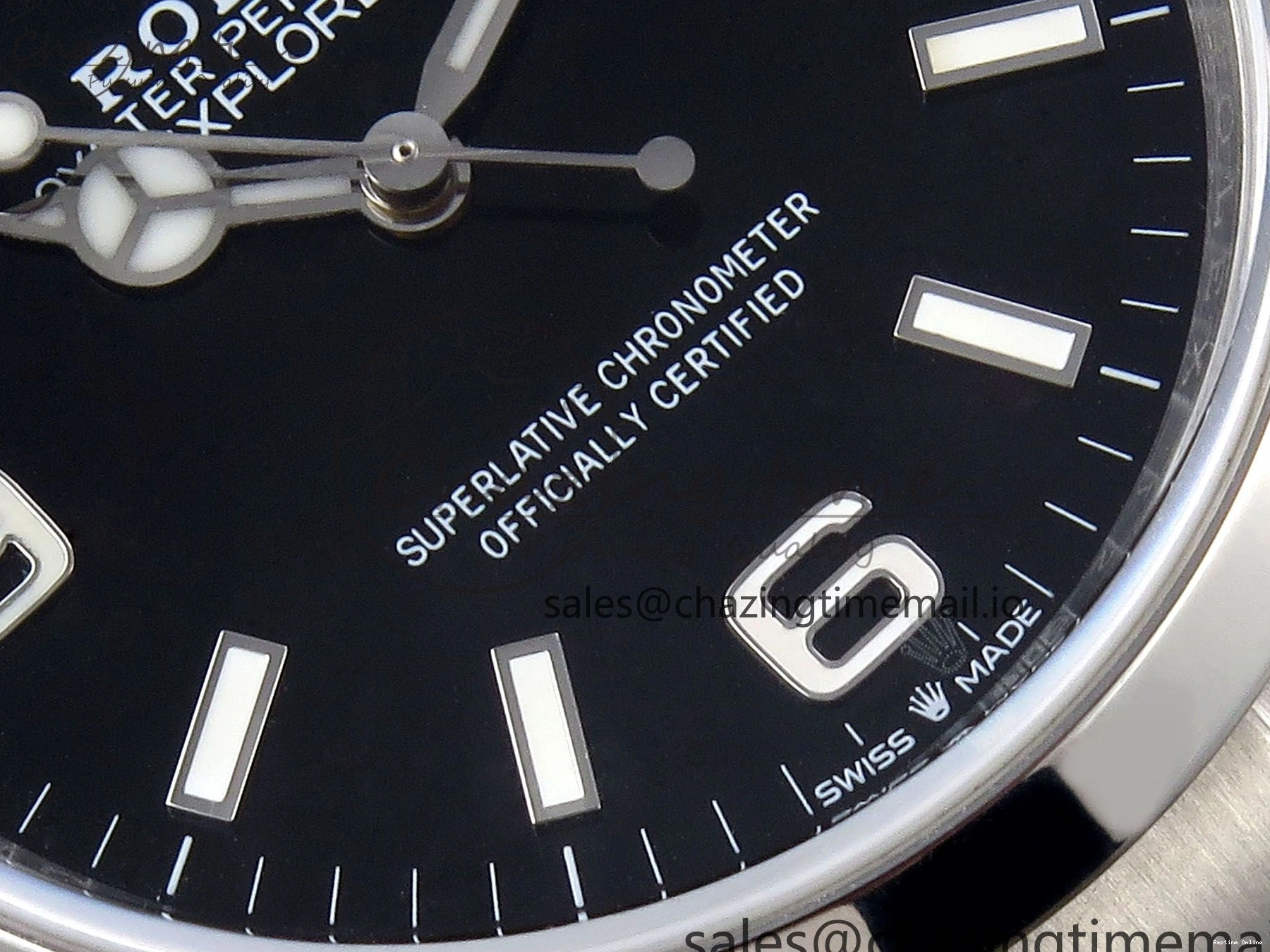 0122 Upgraded Explorer 36 904L Steel KRF 1:1 Best Edition Black Dial on SS Bracelet A2824 V 1179